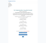 Kleine Seitenvorschau von stadtgutschein-kleve.de