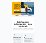 Kleine Seitenvorschau von standorttool.de