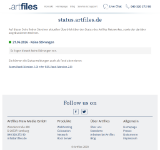 160x150 Seitenvorschau von status.artfiles.de