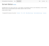 Screenshot-Vorschau von status.rockinghoster.de