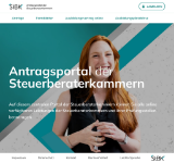 Kleine Seitenvorschau von stbk-antragsportal.de