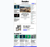160x150 Seitenvorschau von surplusmagazin.de