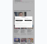 Kleine Seitenvorschau von thueringen24.de