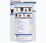 Kleine Seitenvorschau von travesta.de