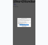 Kleine Seitenvorschau von tv.die-glocke.de