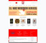 Kleine Seitenvorschau von uzshop.de