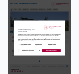 Kleine Seitenvorschau von versuchstierhaltung.med.uni-rostock.de