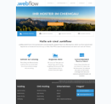 Kleine Seitenvorschau von webflow.de